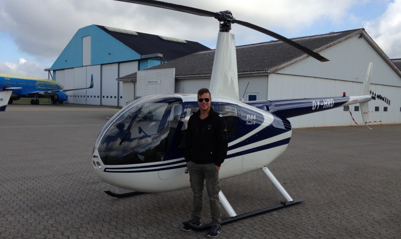 Endnu en Robinson R44 pilot er uddannet Endnu en Robinson R44 pilot er uddannet